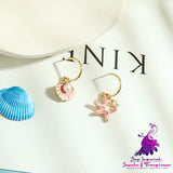 Elegant Shell Pearl Earrings