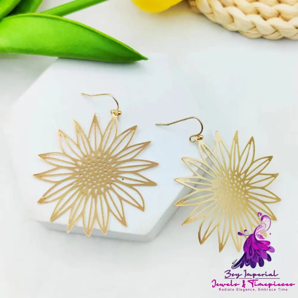 Sunflower Earrings