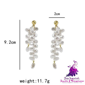 Pearl Tassel Earrings