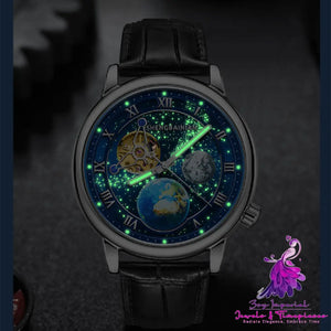 Luminous Earth Starry Men’s Watch