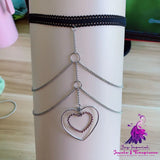 Thigh Chain Elastic Multi-layer Heart Leg