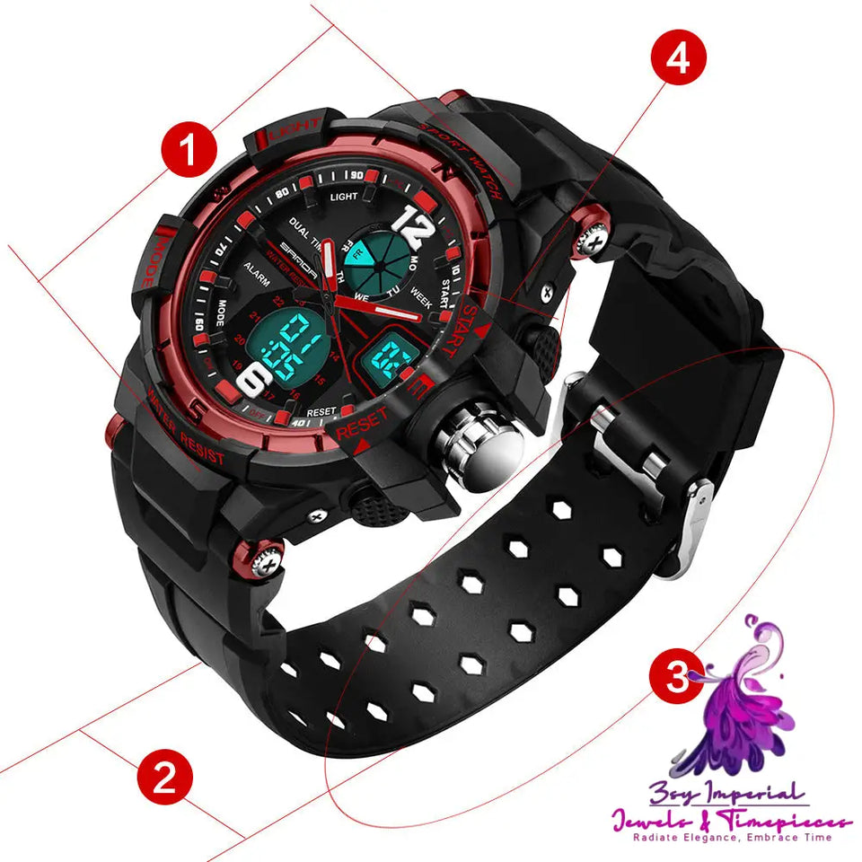 Waterproof Electronic Sports Watch