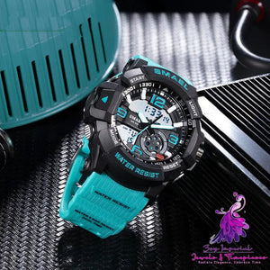 Trendy Waterproof Outdoor Sports Running Electronic Watch