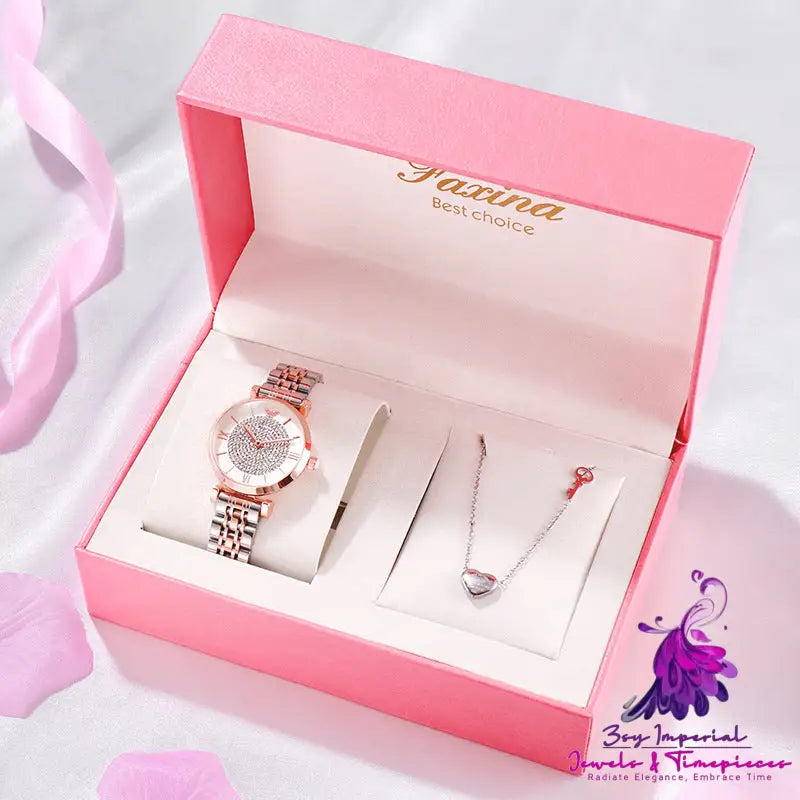 Star Watch Jewelry Set