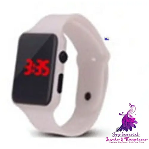 Square LED Sports Watch