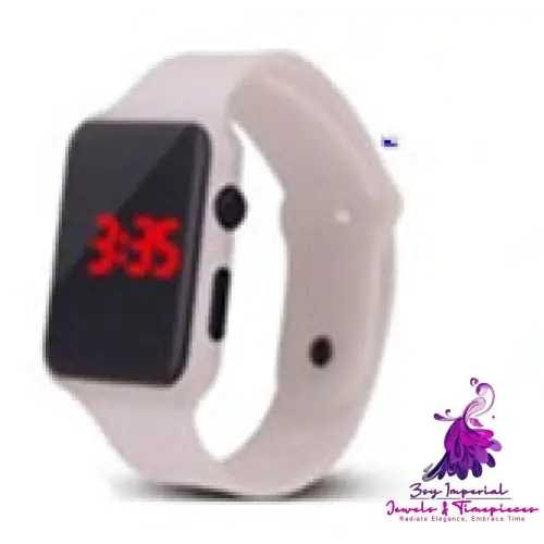 Square LED Sports Watch