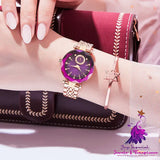 Fashion Cut Quartz Ladies Watch