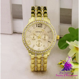 Elegant Rhinestone Wrist Watch