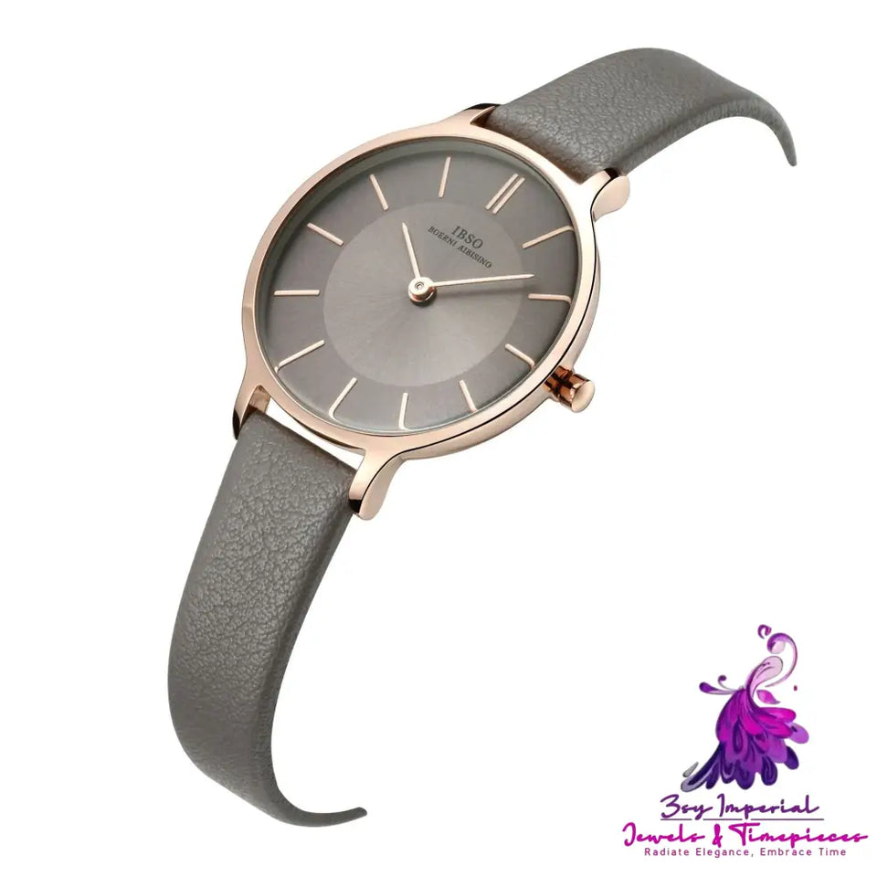 Elegant Fashion Waterproof Quartz Watch for Women