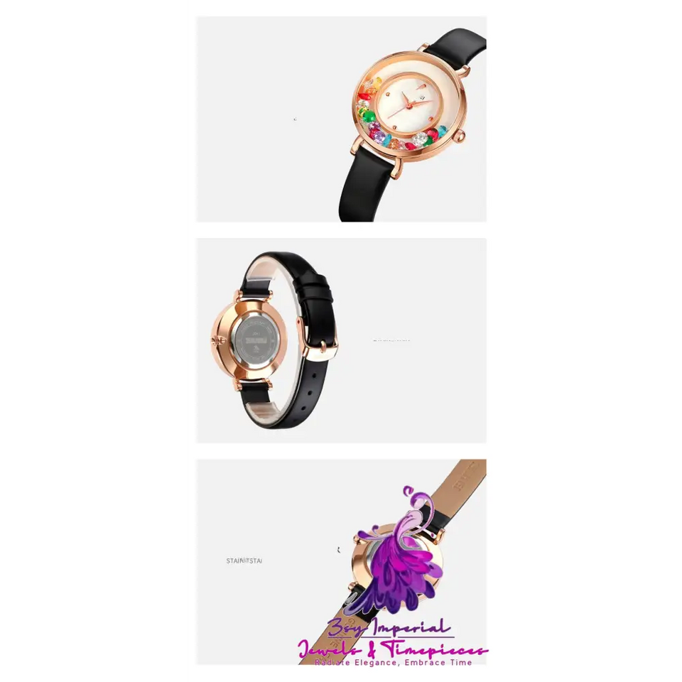 Exquisite Gemstone Ball Women’s Watch