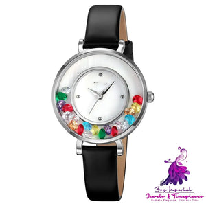 Exquisite Gemstone Ball Women’s Watch