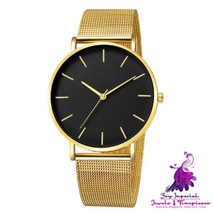 Simple Quartz Ladies Watch