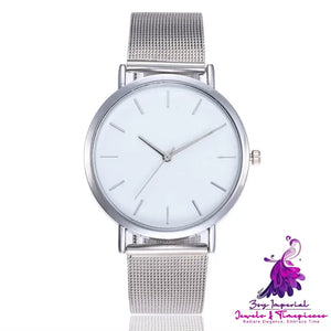 Simple Quartz Ladies Watch