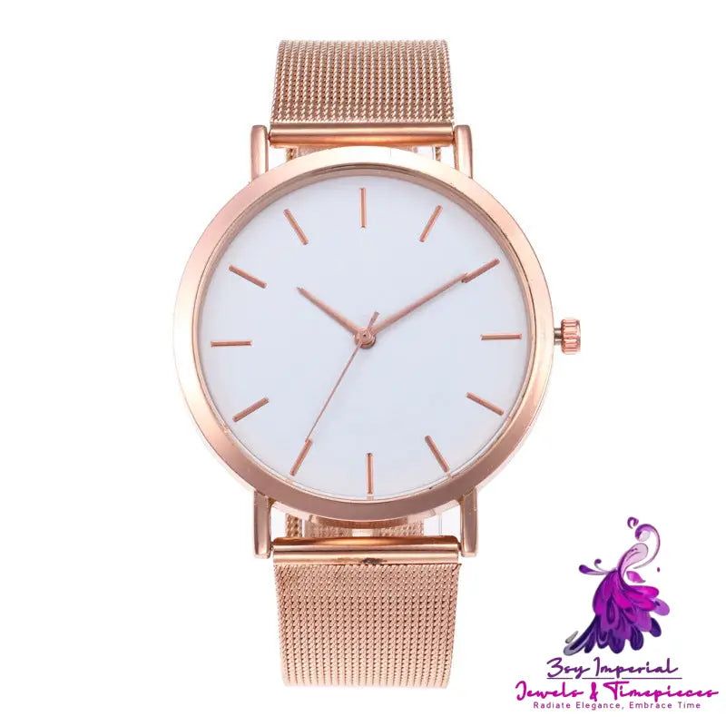 Simple Quartz Ladies Watch