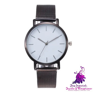 Simple Quartz Ladies Watch