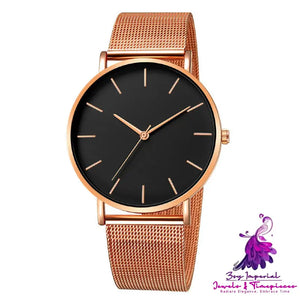 Simple Quartz Ladies Watch