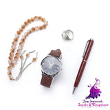 Rosary Quartz Jewelry Set