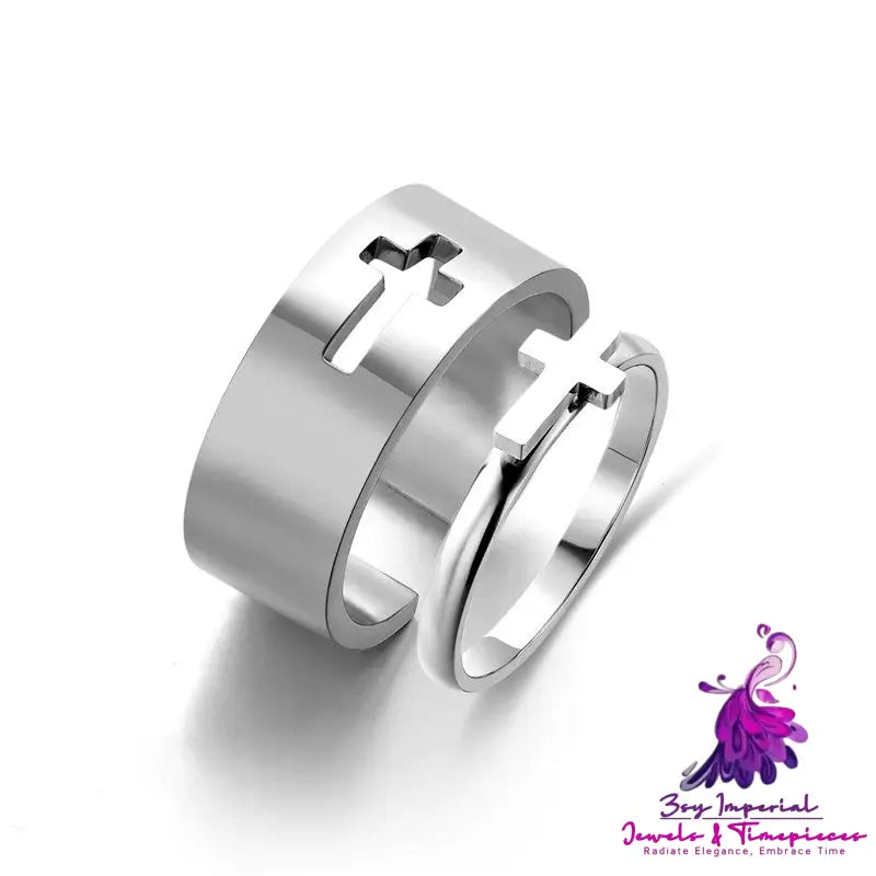 Versatile Titanium Steel Ring