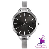 Elegant Stainless Steel Ladies Watch