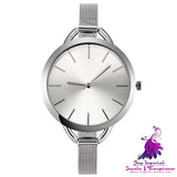 Elegant Stainless Steel Ladies Watch