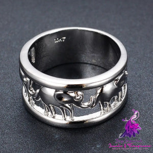 Elephant Shaped Rings