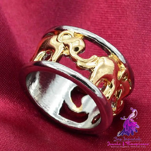 Elephant Shaped Rings