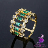 Emerald Gold-plated Ring Setting