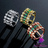 Emerald Gold-plated Ring Setting