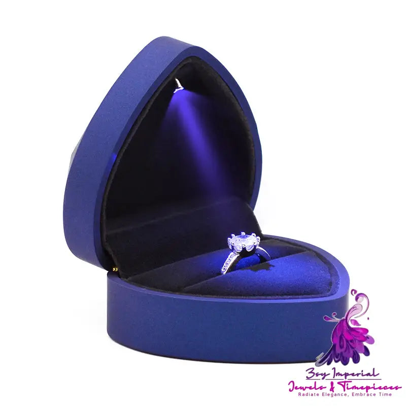 Heartfelt Proposal Ring Box