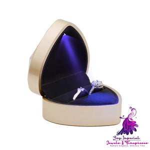 Heartfelt Proposal Ring Box