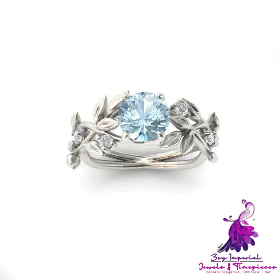 Zircon Princess Engagement Ring