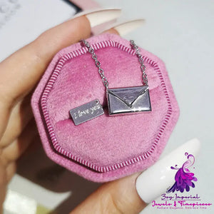 Envelope Love Letter Women’s Necklace