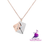 Envelope Love Letter Necklace