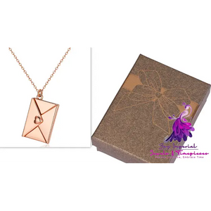 Envelope Necklace