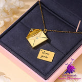 Envelope Necklace