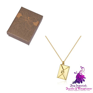 Envelope Necklace