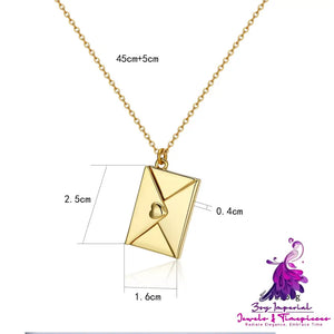 Envelope Necklace