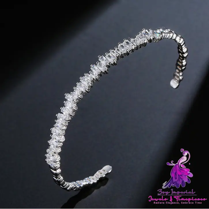 Luxury Micro-inlaid Zircon Bracelet