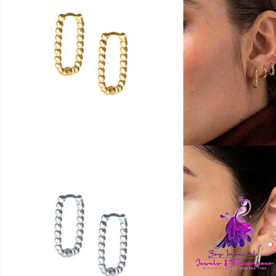 European Note Earrings