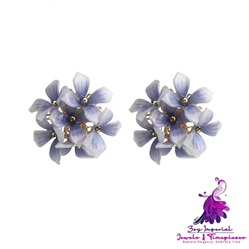 Exaggerated Sun Flower Earrings