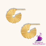 Exaggerated SUNFLOWER Stud Earrings