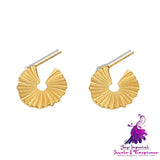 Exaggerated SUNFLOWER Stud Earrings