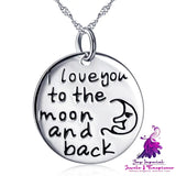 Love Pendant 925 Silver Necklace