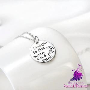 Love Pendant 925 Silver Necklace