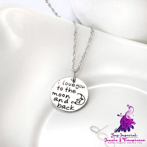 Love Pendant 925 Silver Necklace