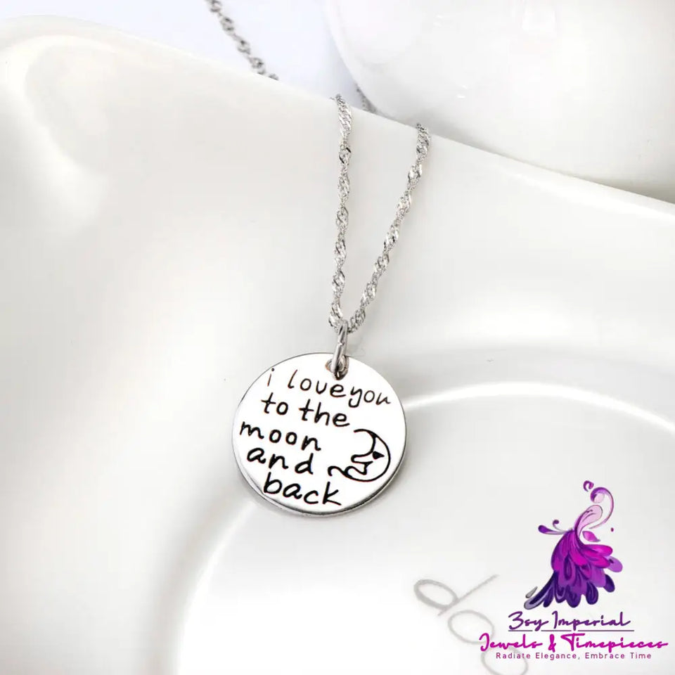 Love Pendant 925 Silver Necklace