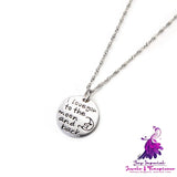 Love Pendant 925 Silver Necklace