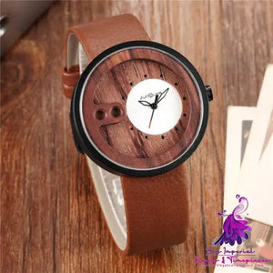 Top Brand Wooden Men’s Exquisite Watch