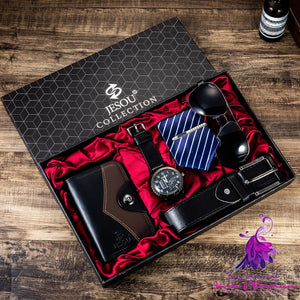 Exquisite Men’s Gift Set with Watch