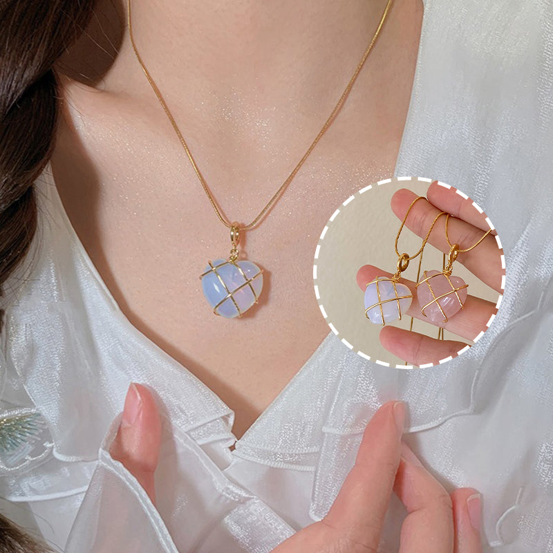 Moonstone Cartoon Necklace